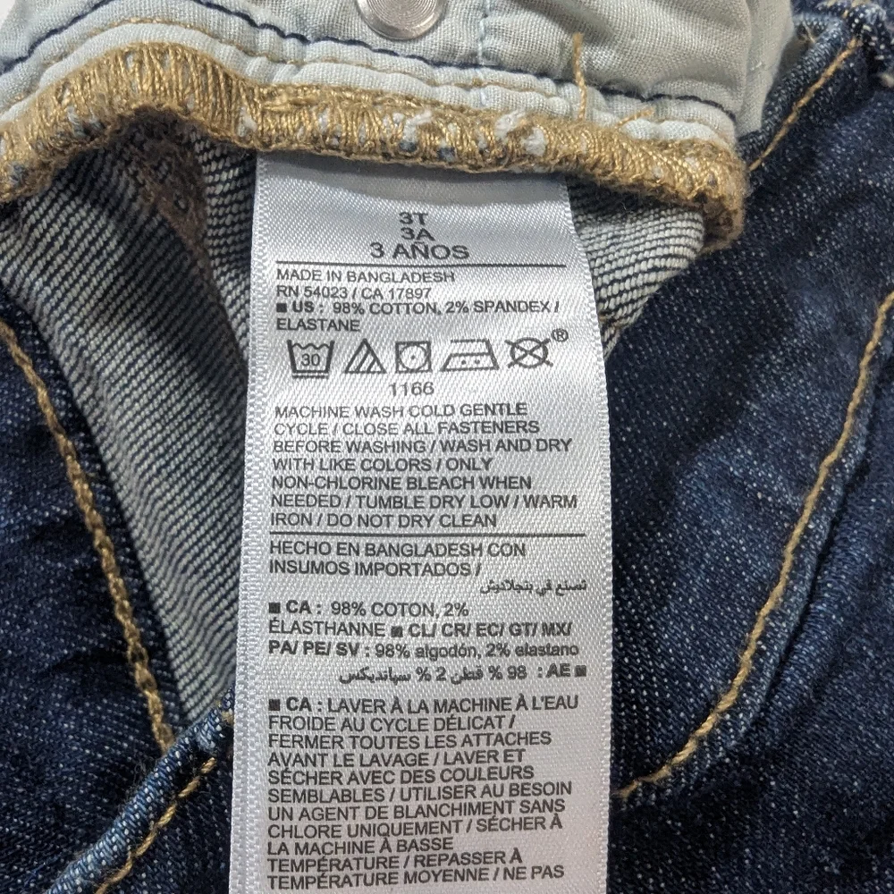 Old Navy Boy's Skinny 360 Stretch Blue Jeans Size 3T